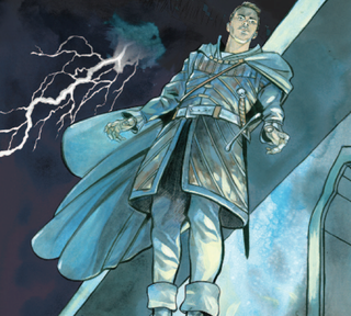 Illustration for article titled In this exclusive preview of Kill Shakespeare, Iago and Othello duke it out (again)
